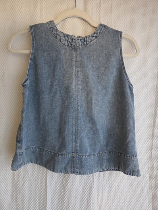 Velvet Heart Tops - Velvet Heart Light Blue Denim Top